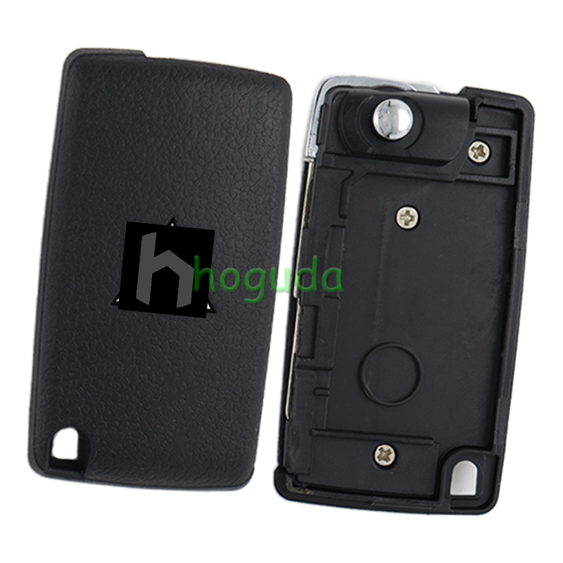 For Mitsubishi Pajero 2 button flip remote key with 433MHz 2PCF7941 ID46 Chip FCCID: G8D-635M-A P/N: M6370B882