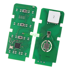 For Toyota 3 button smart key with 433MHz 4A chip  P/N: 89994-BZ041