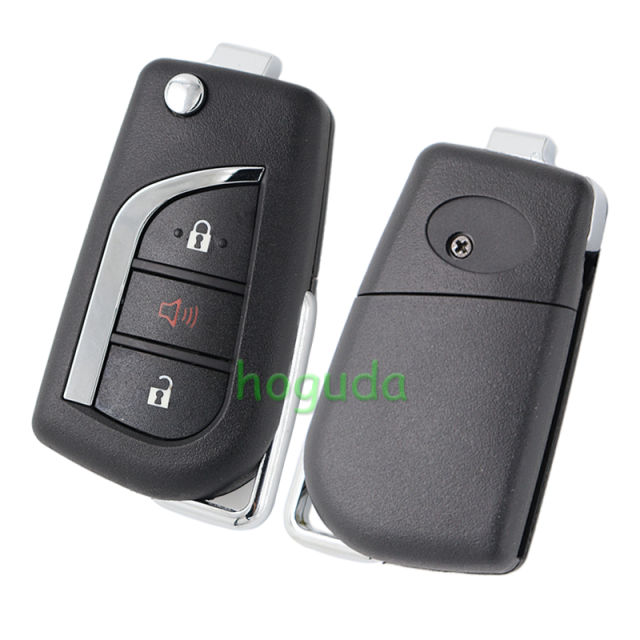 For Toyota 2+1 button Remote key blank