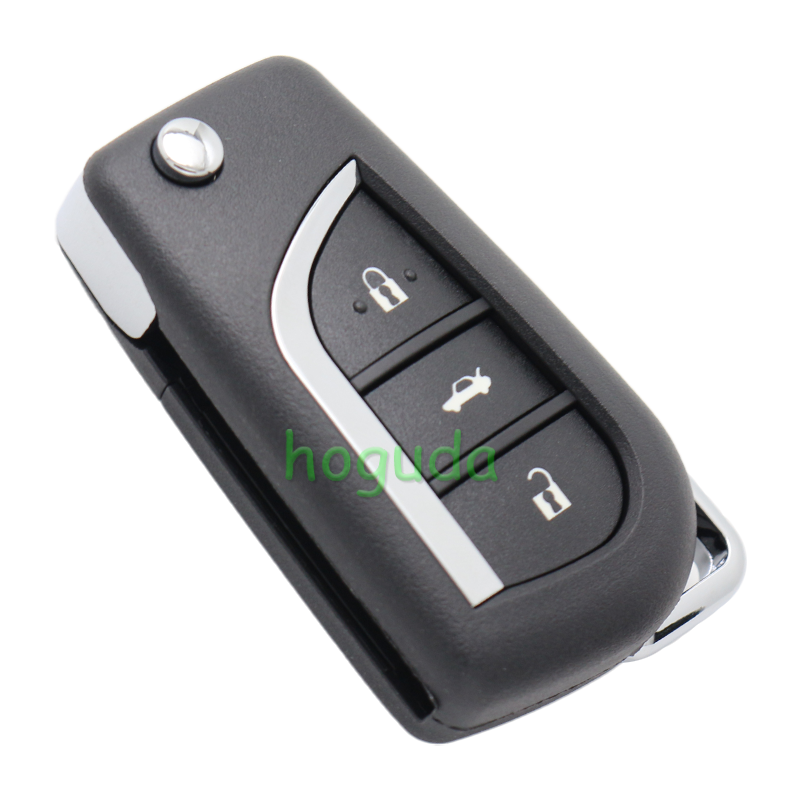 For Toyota 3 button Remote key blank