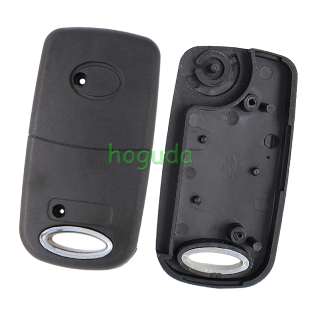 For Toyota 3+1 button Modified Flip Car Key Shell with TOY43 blade