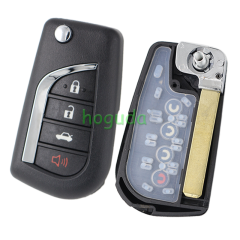 For Toyota 3+1 button Remote key blank