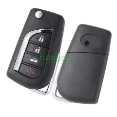For Toyota 3+1 button Remote key blank