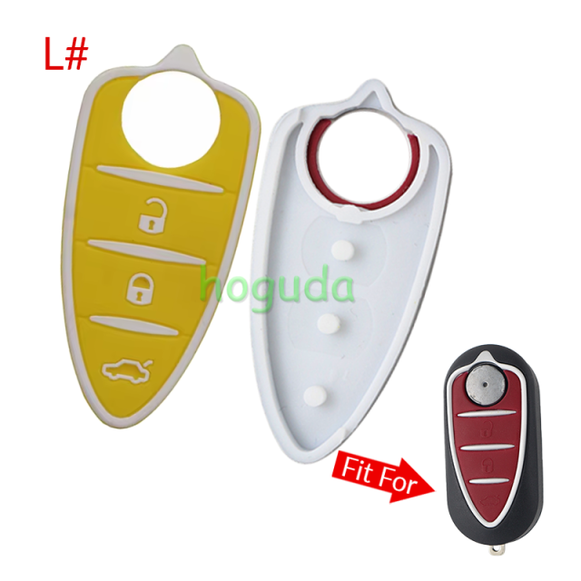 For Alfa 3 button remote key pad，please choose the color.