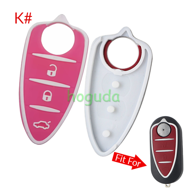 For Alfa 3 button remote key pad，please choose the color.