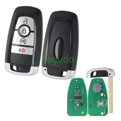 For Ford Mustang F-150 3+1 button Smart Key with 433.92MHz FSK NCF29A1 / HITAG PRO / 49CHIP FCC ID: M3N-A3C108397 IC: 7812-A3C108397 Part No.: PC3T-15K601-BB