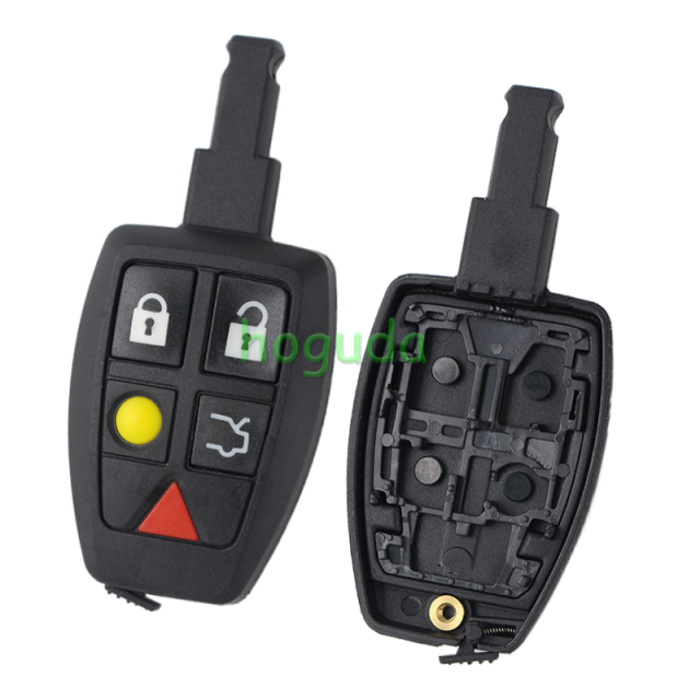 For Volvo S40 C30 C70  5 Button Remote Key with 315MHz ID48 Chip
