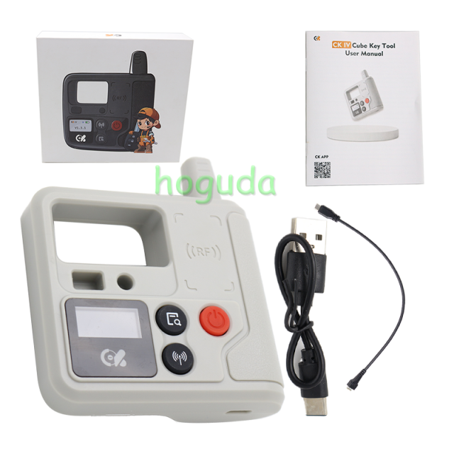 CK IV cube key tool,support transponder clone,remote frequency test,generate vehicle remote,generate 4D/8A universal key,generate transponder.