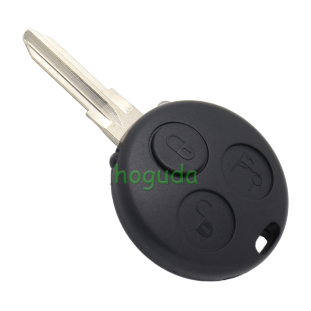For Benz 3 button remote key with ultrared rays (with two infrared ray hole in the key shell)