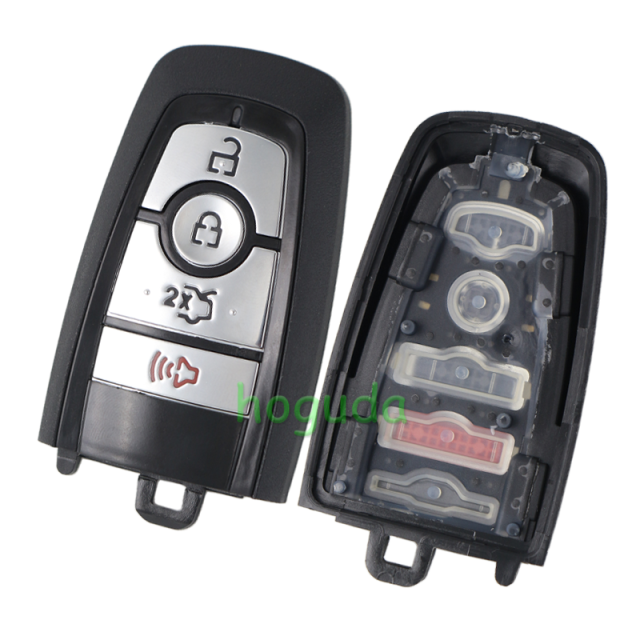 For Ford 4 button keyless go smart key with 902MHz FSK NCF2951F / HITAG PRO / 49 CHIP FCC ID: M3N-A2C931426 OE : 164-R8182
