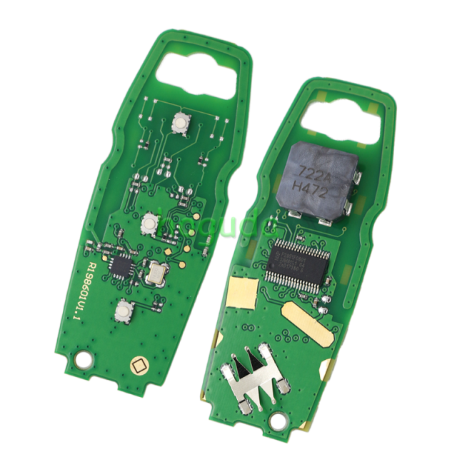 For Ford 3 button keyless go smart key with 315MHz FSK NCF2951F / HITAG PRO / 49 CHIP FCC ID: M3N-A2C31243800 P/N: 164-R8111
