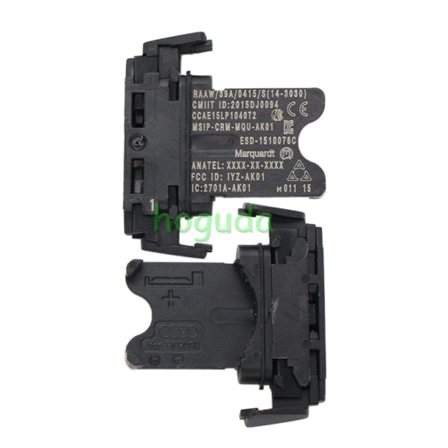 For Audi MQB48 keyless 3 button remote key with 433.92mhz