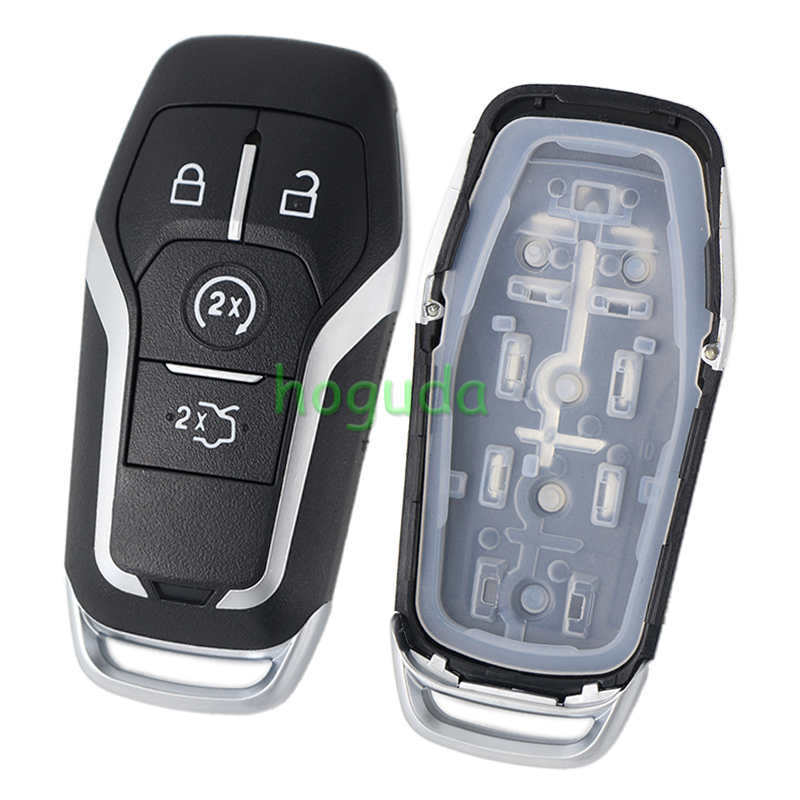 For KYDZ Ford 4+1button Keyless-Go Remote Key with FSK 868MHz NCF2951F / HITAG PRO / 49 CHIP / FCC ID: M3N-A2C31243600 / HU101