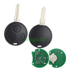 For Benz Smart 3 button remote key with 315Mhz