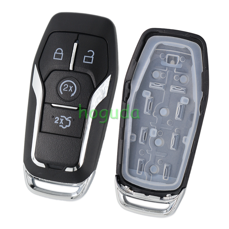 For KYDZ Ford 4 button Keyless-Go Remote Key with FSK 433.92MHz NCF2951F / HITAG PRO / 49 CHIP / FCC ID: M3N-A2C31243600 / HU101