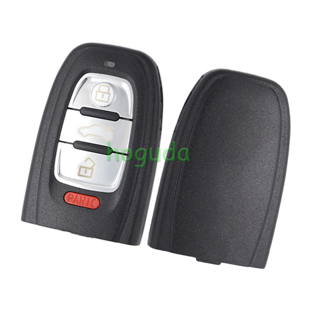 For Audi 3+1 button remote key with 315Mhz PCF7945A / HITAG 2