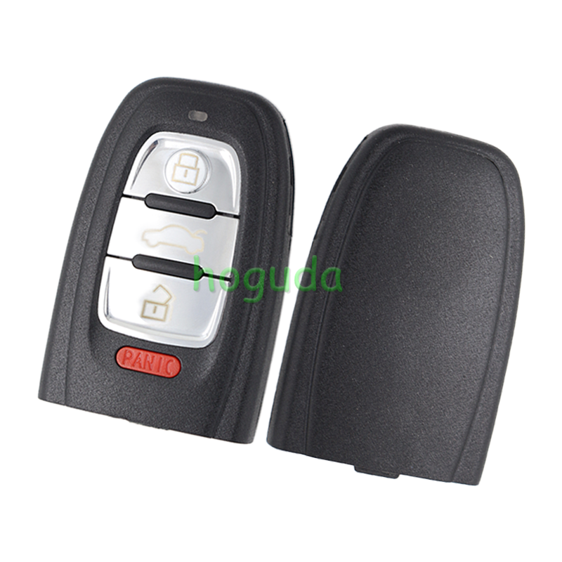For Audi 3+1 button remote key with 315Mhz PCF7945A / HITAG 2