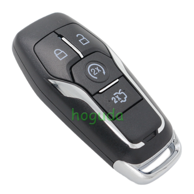 For KYDZ Ford 4 button Keyless-Go Remote Key with FSK 433.92MHz NCF2951F / HITAG PRO / 49 CHIP / FCC ID: M3N-A2C31243600 / HU101