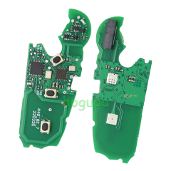 For Audi A6,A6L,Q7 3 buttton remote key with 8E chip 433.92MHZ 4FO837220M Non handsfree system 2004-2009