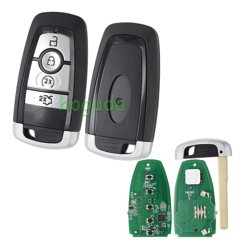 For Ford 4 button keyless go smart key with 902MHz FSK NCF2951F / HITAG PRO / 49 CHIP FCC ID: M3N-A2C931426 OE : 164-R8182