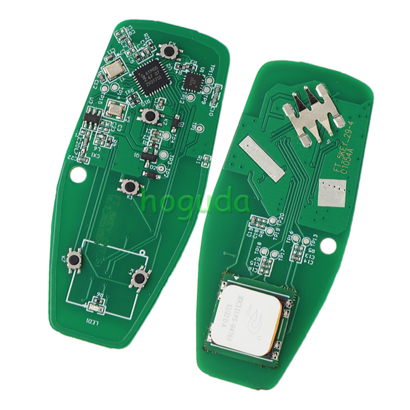 For KYDZ Ford 4 button Keyless-Go Remote Key with FSK 433.92MHz NCF2951F / HITAG PRO / 49 CHIP / FCC ID: M3N-A2C31243600 / HU101