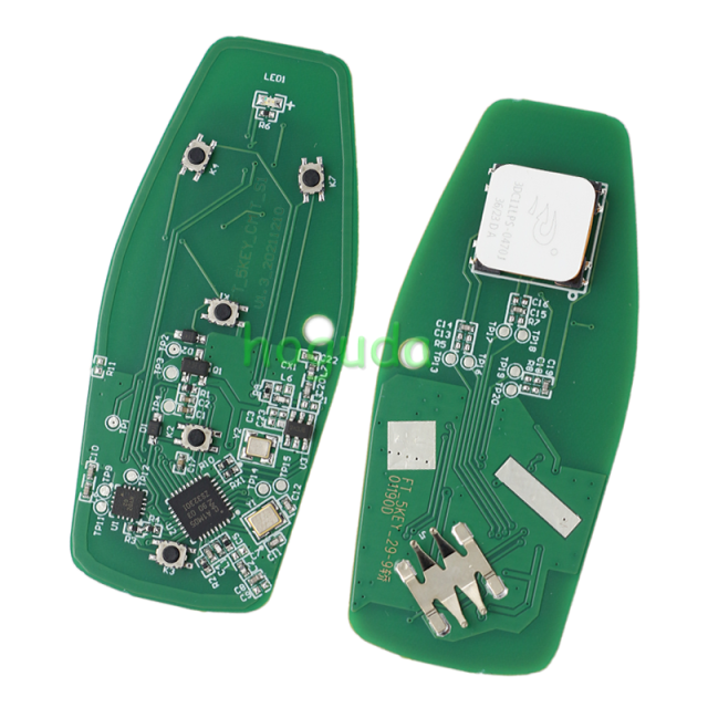 For KYDZ Ford 4+1button Keyless-Go Remote Key with FSK 868MHz NCF2951F / HITAG PRO / 49 CHIP / FCC ID: M3N-A2C31243600 / HU101