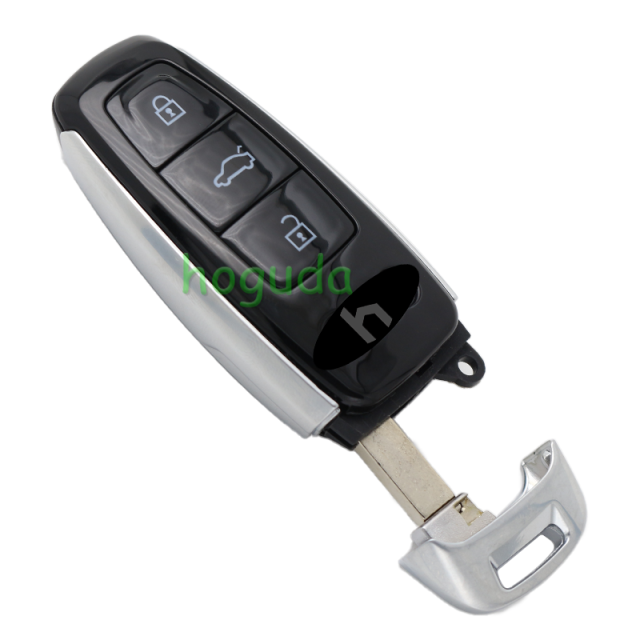 KYDZ For Audi MLB 3 Button Remote with 434Mhz 5M Chip with 1 token For AUDI A6 C8 4K A8 D5 4N Q7 4M Smart key
