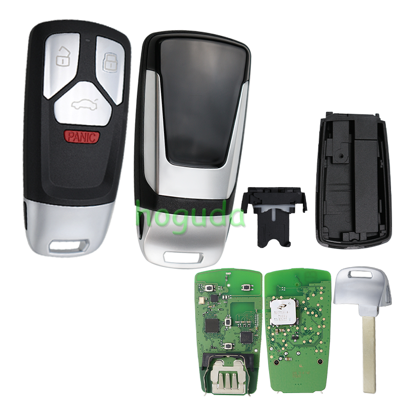 KYDZ For Audi MLB keyless 3+1 button remote key with 433.92mhz