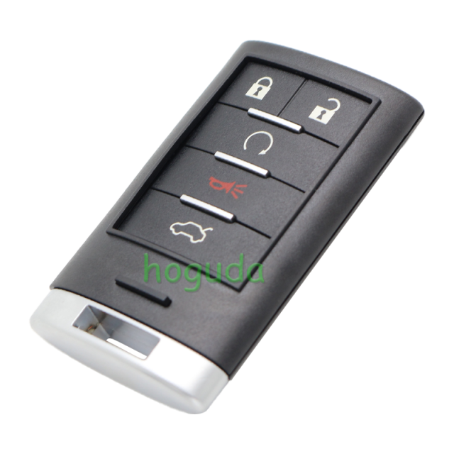 For Cadillac 2+1/3+1/4+1/5+1 buttons smart remote key blank without logo