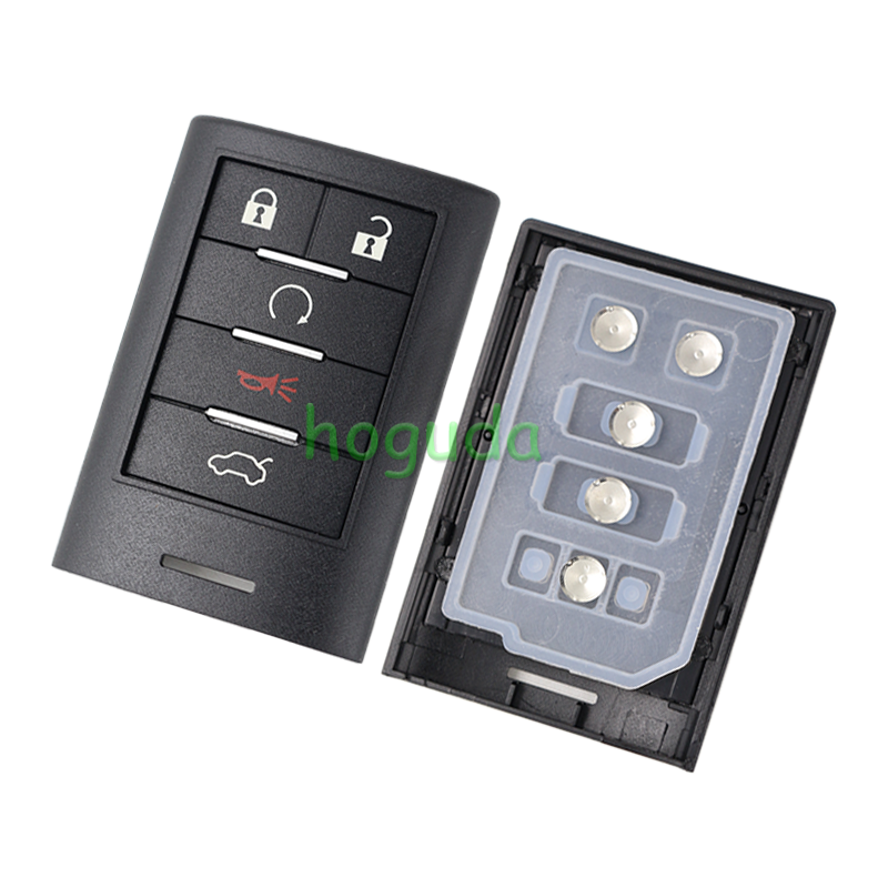 For Cadillac 2+1/3+1/4+1/5+1 buttons smart remote key blank without logo
