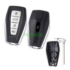For Geely 4 button remote key blank
