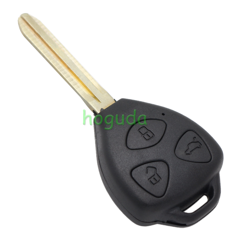 For Toyota 3 button remote key blank