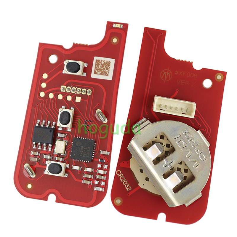 XHORSE XKTO20EN For Toyota Style 3 button Wire Universal Remote Key