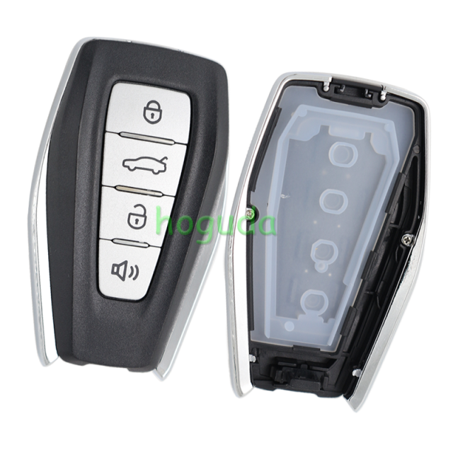 For Geely 4 button remote key blank