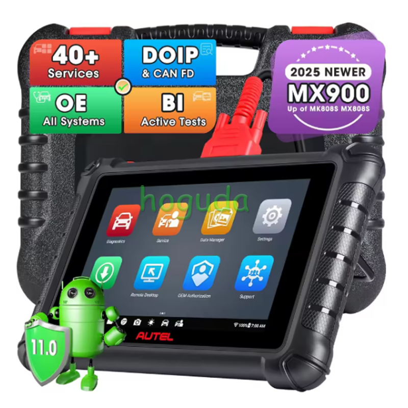 Autel MaxiCheck MX900 OBD2 Scanner, Autos Diagnostic Scan Tool for Cars, DoIP CAN FD,40+Reset Services,Upgraded of MK808S MX808S