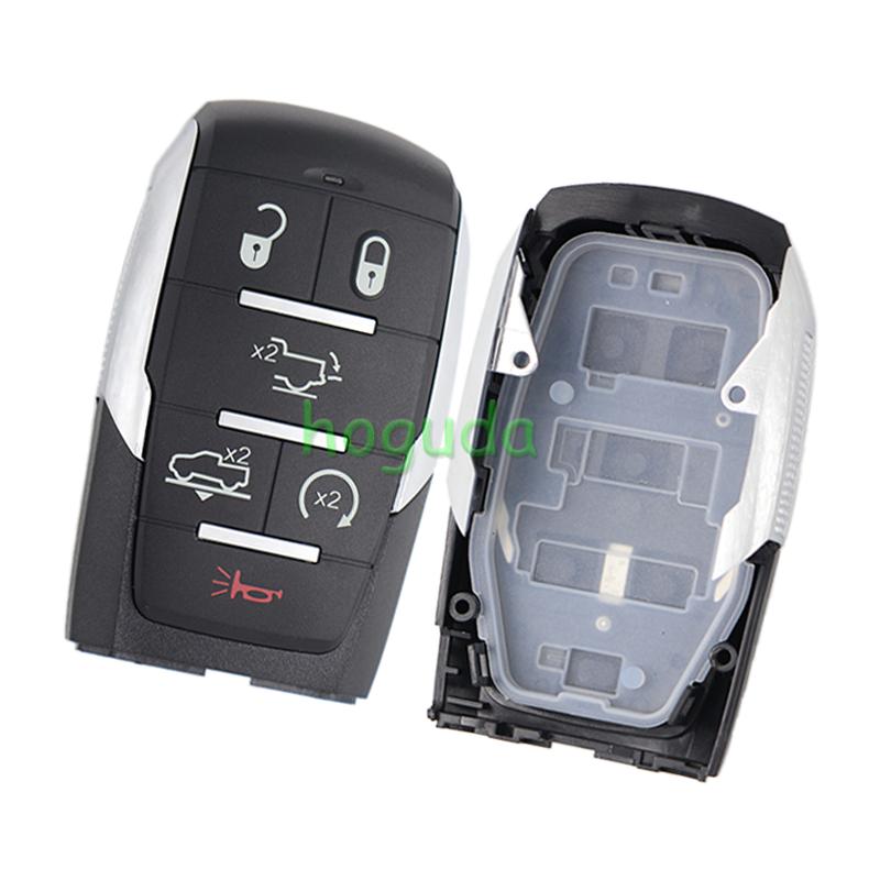 For RAM 2+1/3+1/4+1/5+1 buttons smart key with PCF7939M / HITAG AES / 4A Chip 433MHz FCC:OHT-4882056