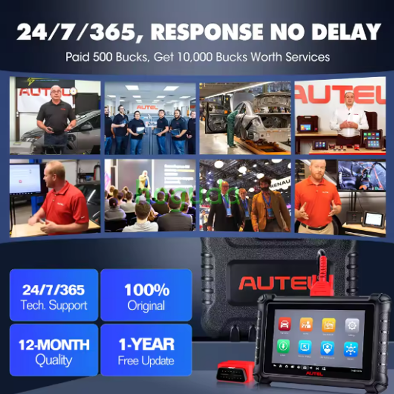 Autel MaxiCheck MX900 OBD2 Scanner, Autos Diagnostic Scan Tool for Cars, DoIP CAN FD,40+Reset Services,Upgraded of MK808S MX808S