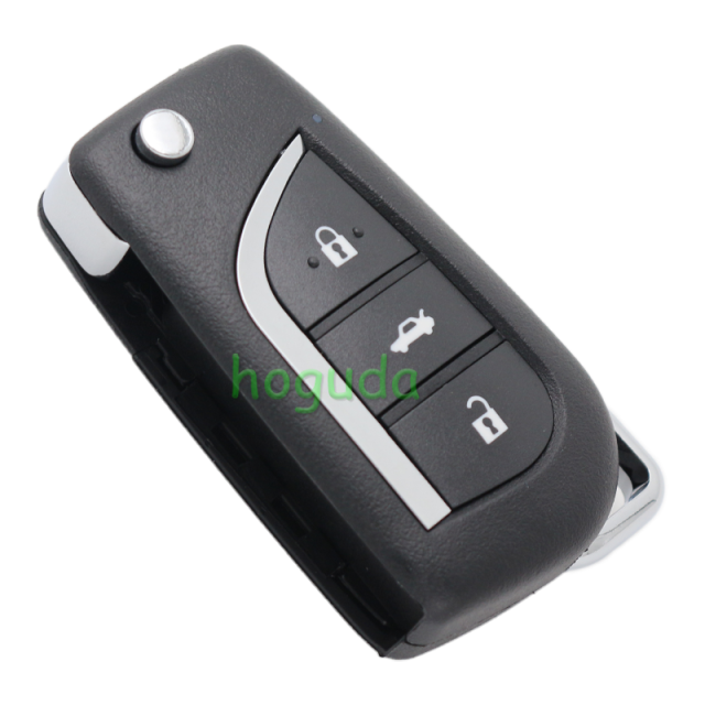 XHORSE XKTO20EN For Toyota Style 3 button Wire Universal Remote Key