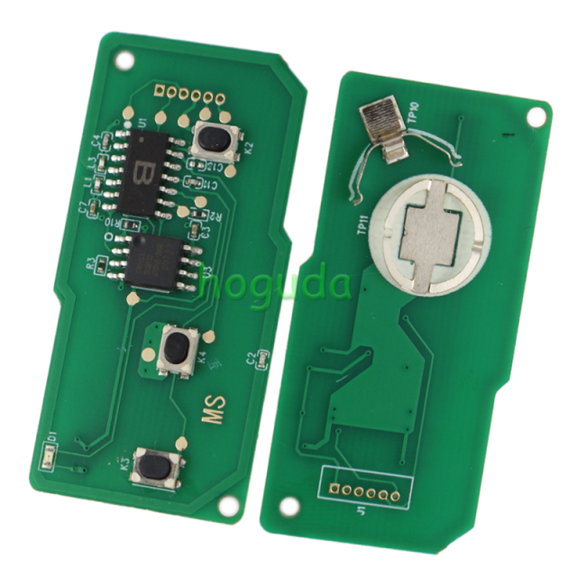 For Toyota Prius 2 button remote Key 2006-2010 with 433.92MHz ASK 4D70E CHIP P1:B4 B23TA