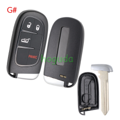 For Chrysler 2/2+1/3/3+1/4/4+1 button remote key shell