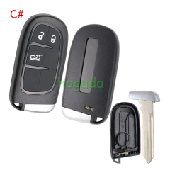 For Chrysler 2/2+1/3/3+1/4/4+1 button remote key shell