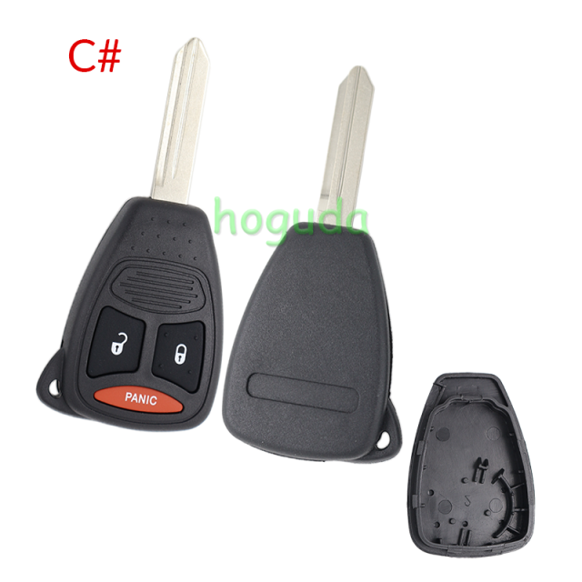 For Chrysler 2/2+1/3/3+1 buttons key blank