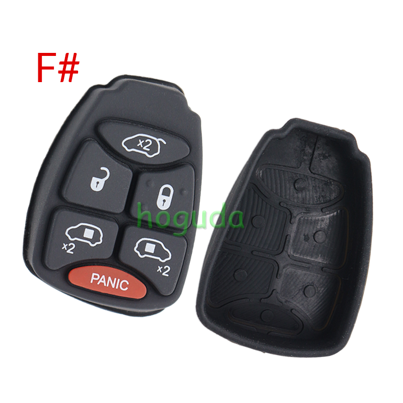 For Chrysler 2/2+1/3/3+1/4+1/5+1 Button remote key pad