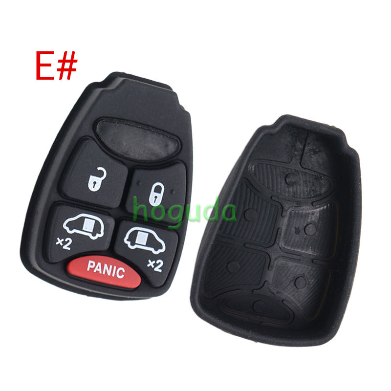 For Chrysler 2/2+1/3/3+1/4+1/5+1 Button remote key pad