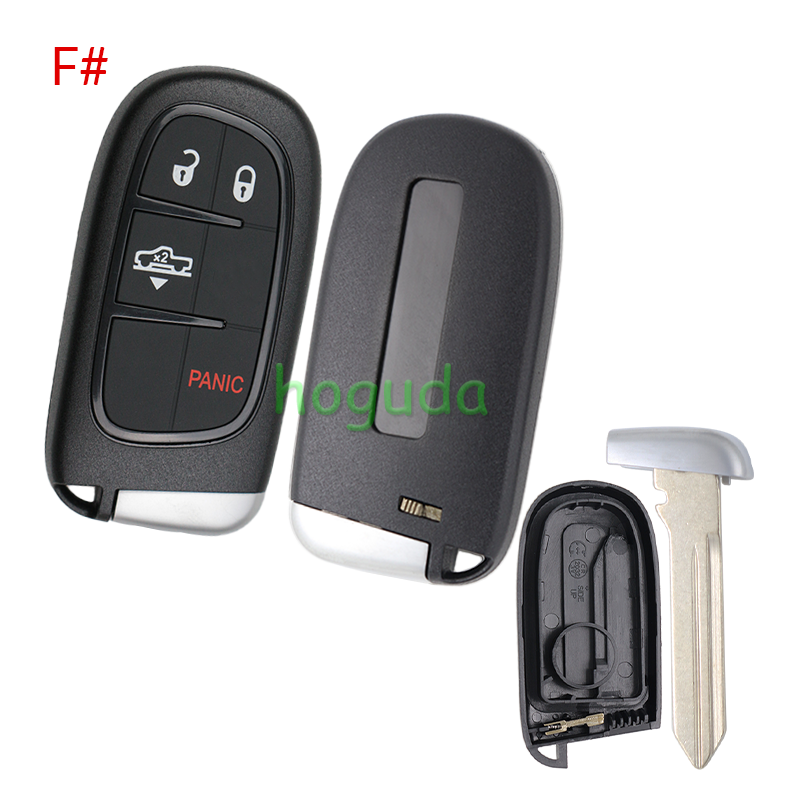 For Chrysler 2/2+1/3/3+1/4/4+1 button remote key shell