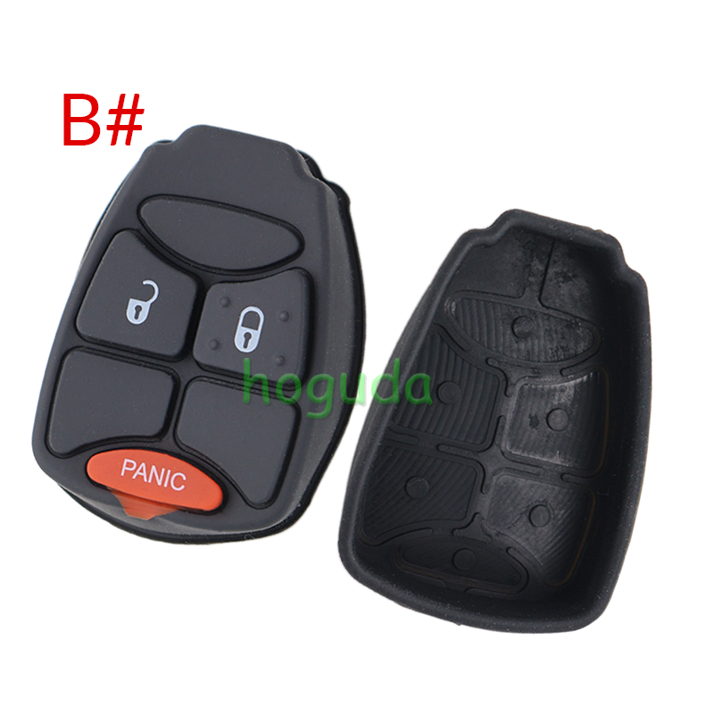 For Chrysler 2/2+1/3/3+1/4+1/5+1 Button remote key pad