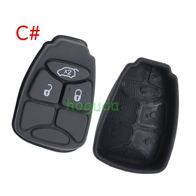 For Chrysler 2/2+1/3/3+1/4+1/5+1 Button remote key pad