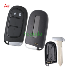 For Chrysler 2/2+1/3/3+1/4/4+1 button remote key shell
