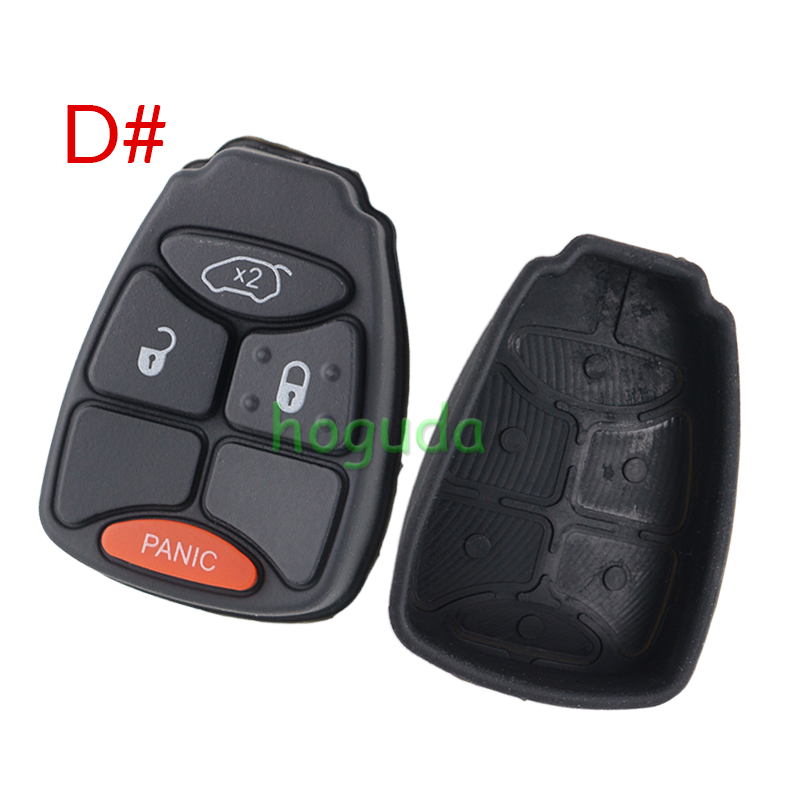 For Chrysler 2/2+1/3/3+1/4+1/5+1 Button remote key pad