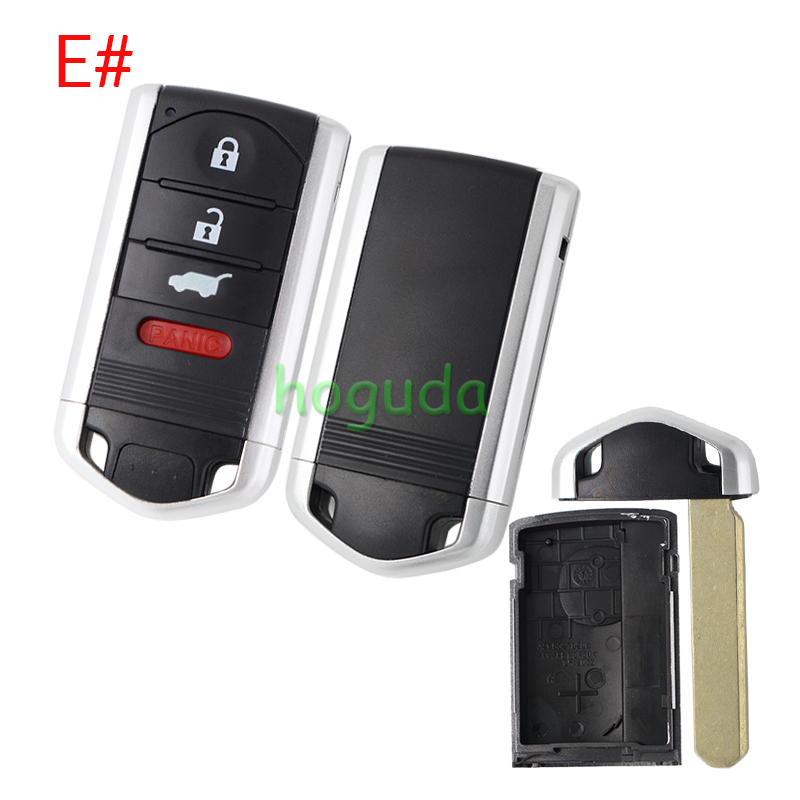 For Acura 3 button remote Key blank